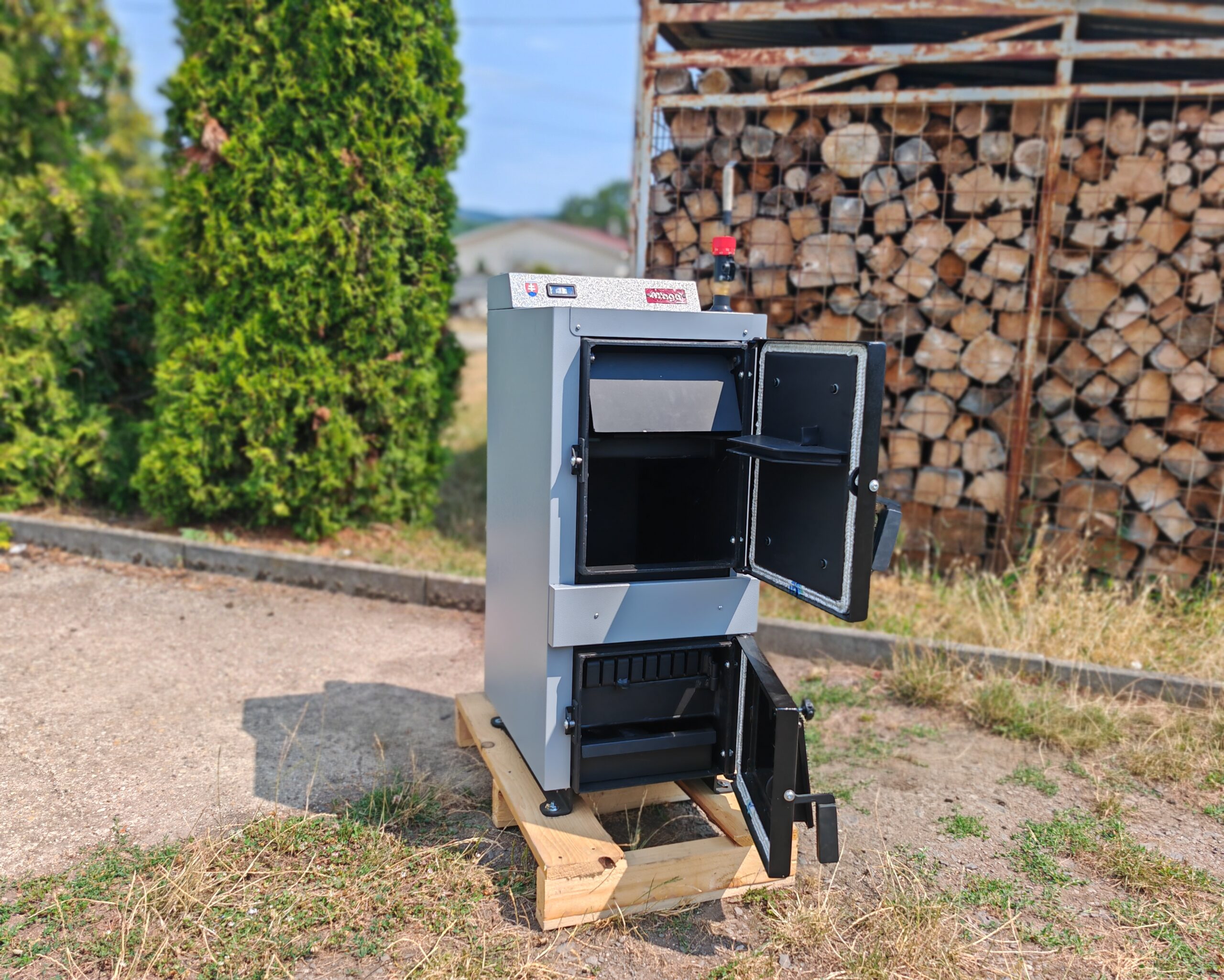 Kotol VIA D – inštalácia